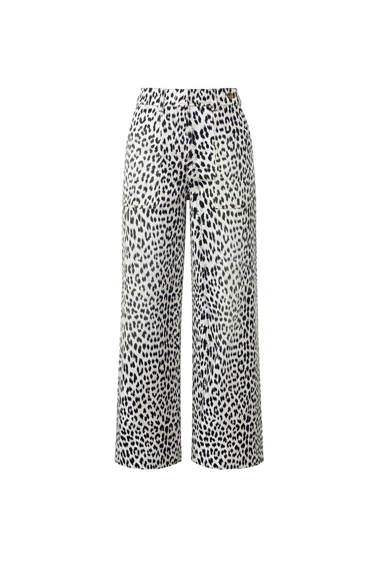 Lori Wide Leg Pant, Main, color, Chettah Print