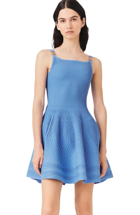 Short knit dress