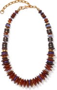 Lizzie Fortunato Amaranth Necklace