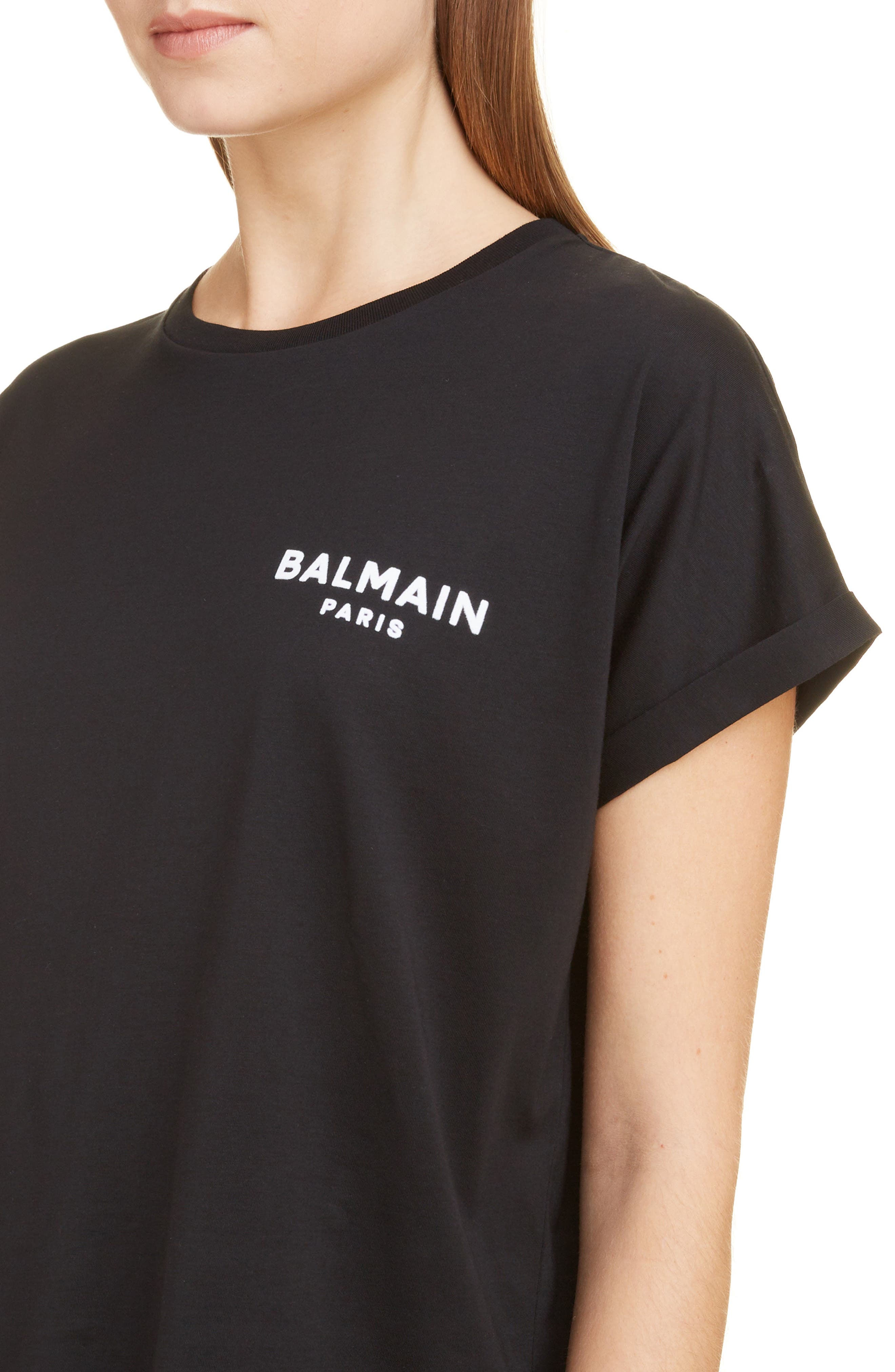Balmain Logo Cotton T-Shirt (Women) | Nordstromrack
