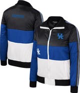 THE WILD COLLECTIVE Women's The Wild Collective  Royal Kentucky Wildcats Color-Block Puffer Full-Zip Jacket