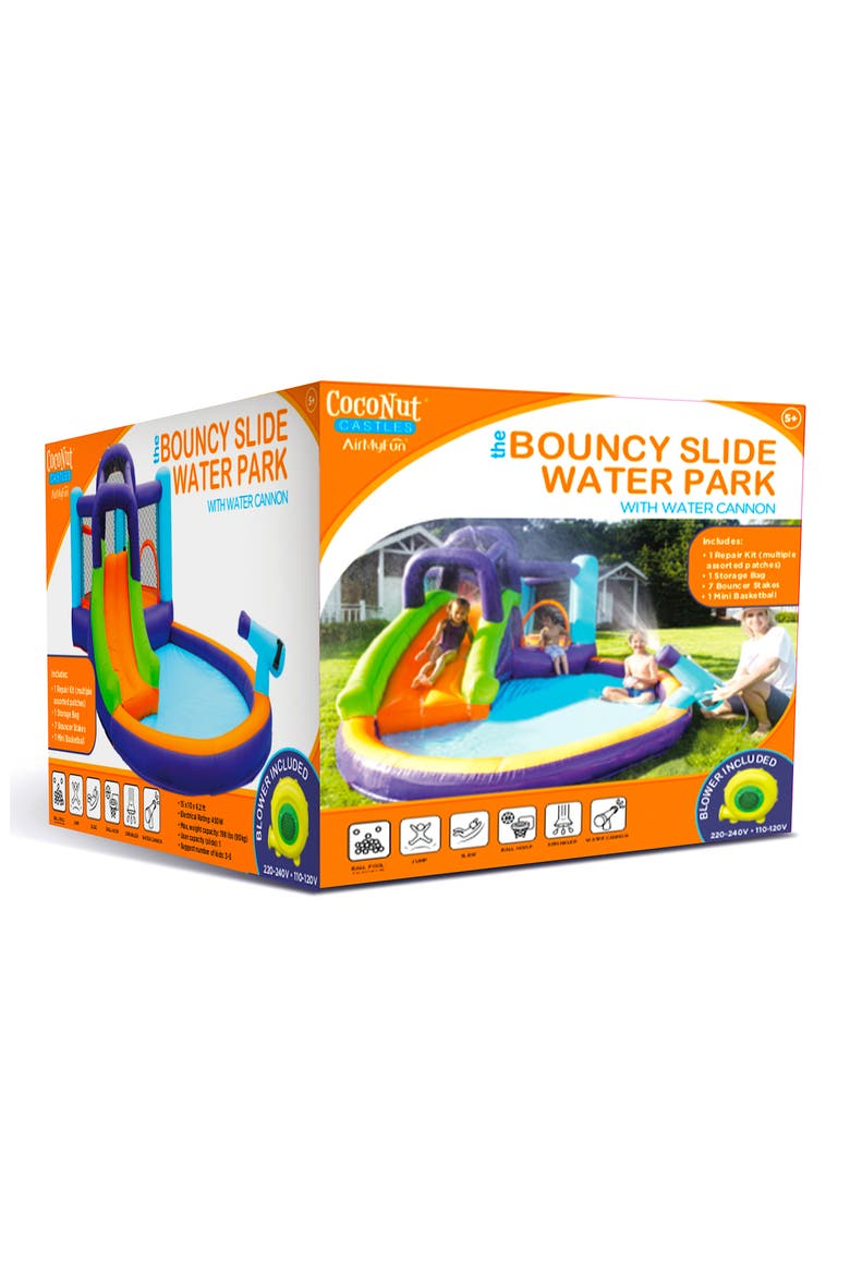 Bouncy Slide Water Park, Alternate, color, MULTI