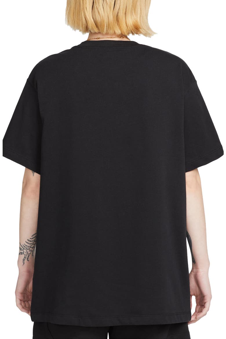 Oversize Air Graphic T-Shirt, Alternate, color, BLACK
