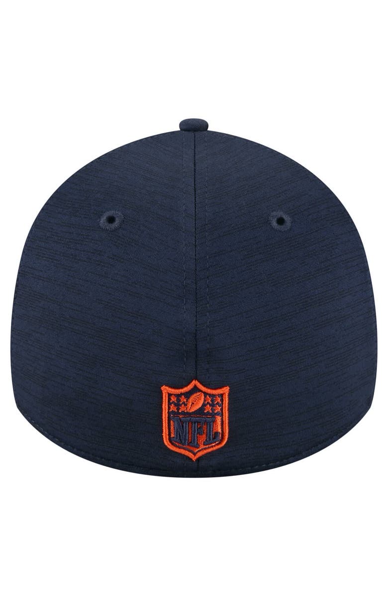 New Era Men's New Era Navy Chicago Bears Stripes 39THIRTY Flex Hat, Alternate, color, Navy