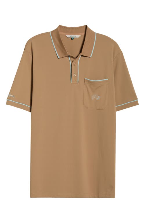 Malbon Golf Dove Piqué Polo in Hawk  product