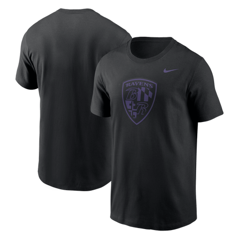 Men's Nike  Black Baltimore Ravens Clutch Player T-Shirt