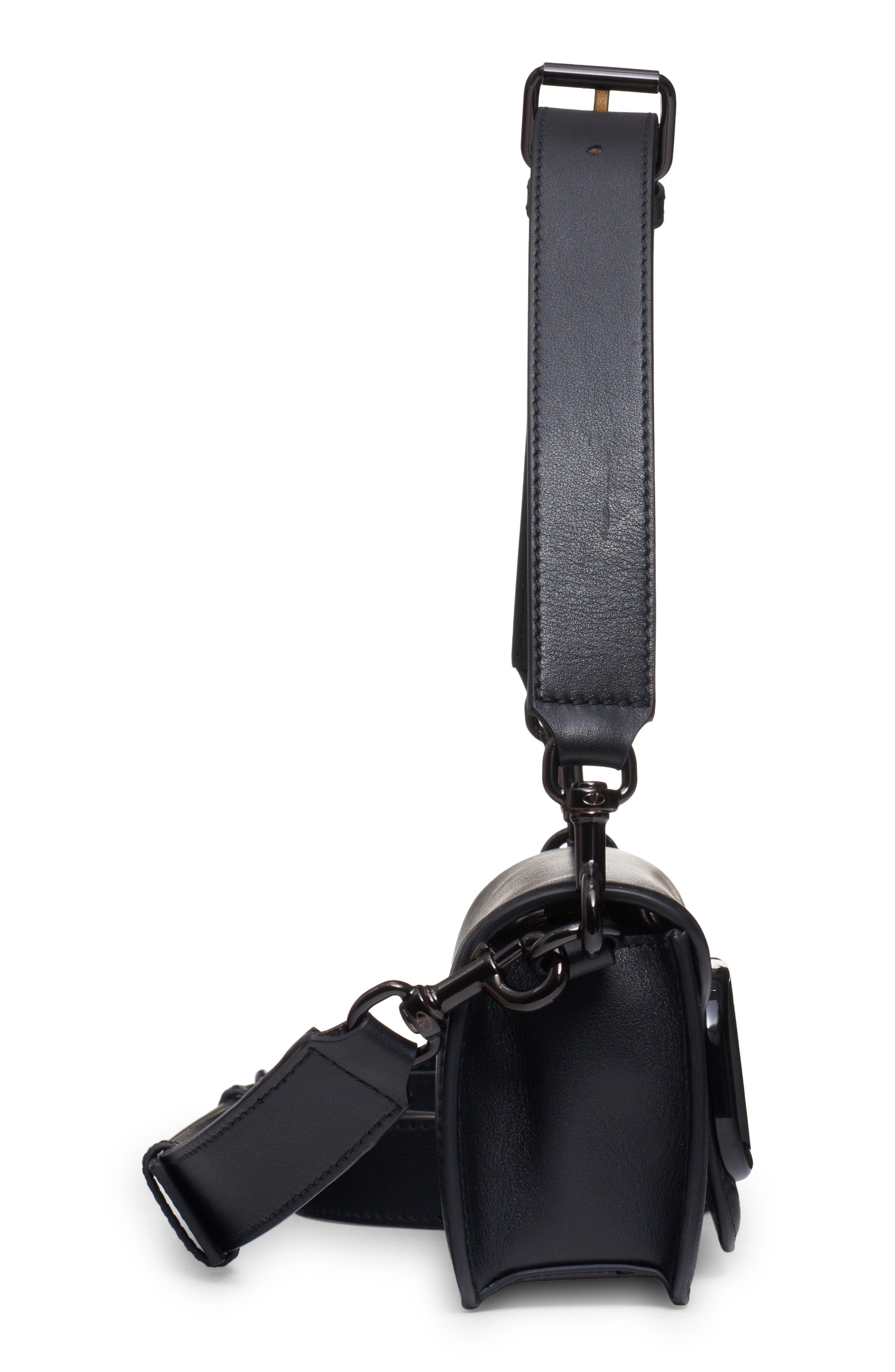 Valentino Garavani VLOGO Leather Camera Crossbody Bag, Alternate, color, 