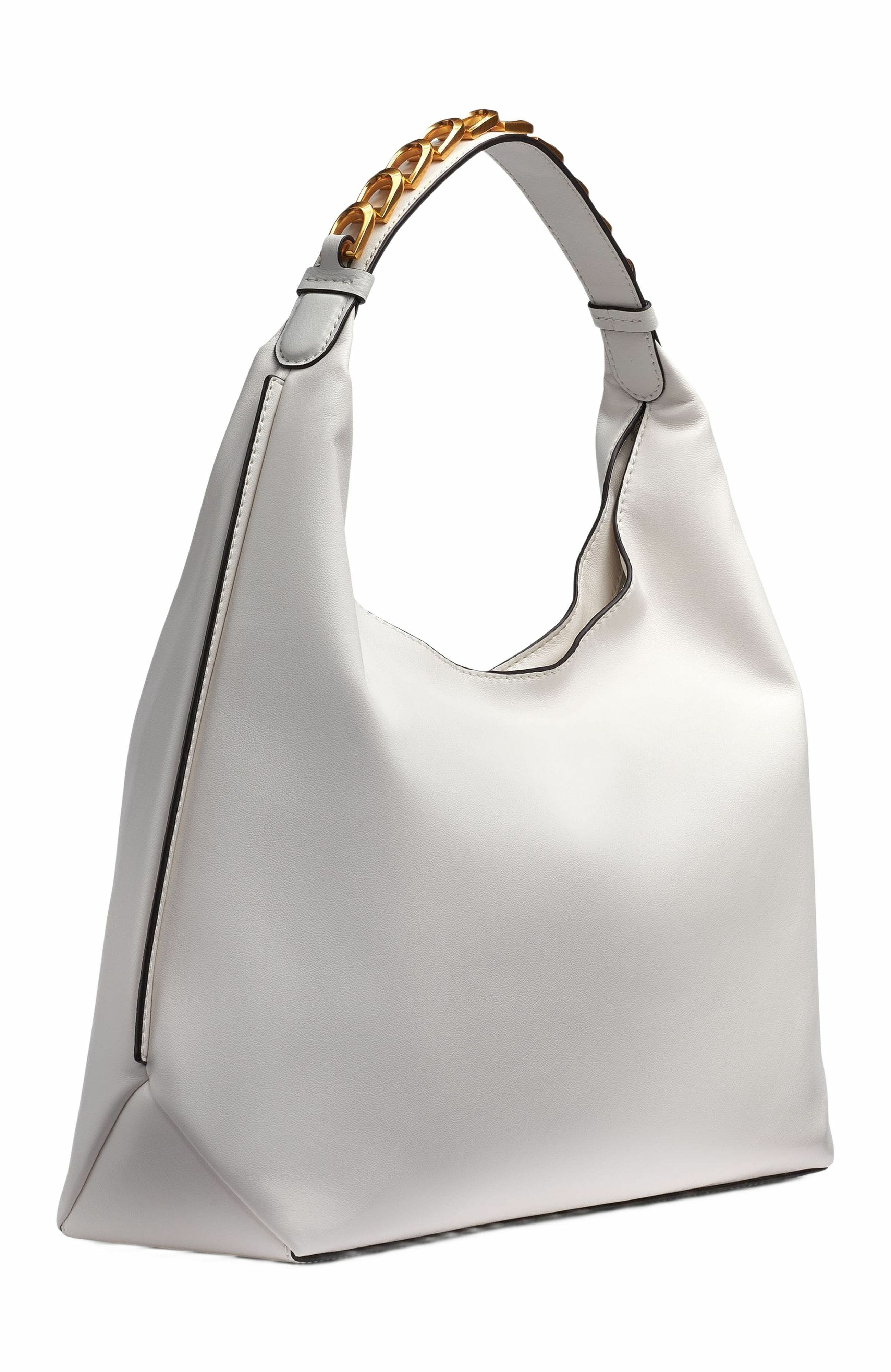 Donna Karan New York Bellmore Small Shoulder Bag, Alternate, color, Brilliant White