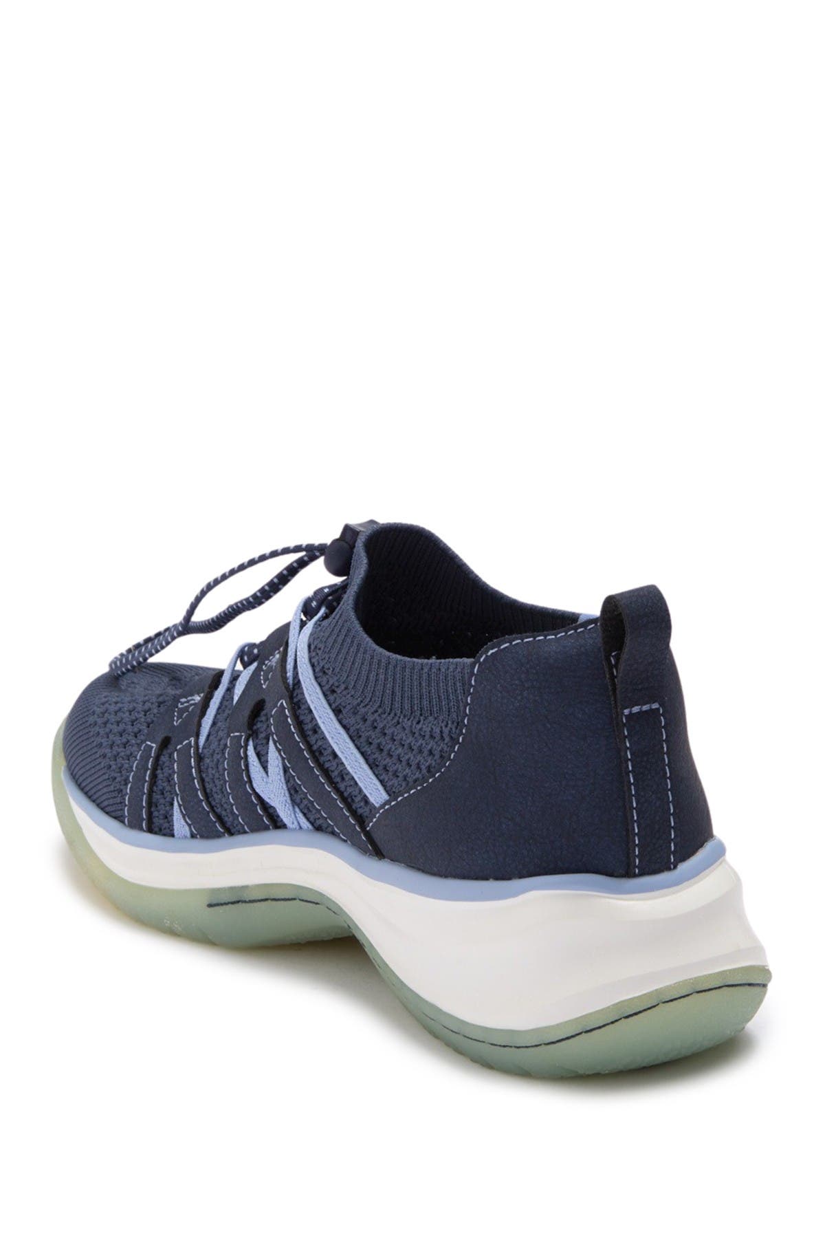 Jardin Sneaker, Alternate, color, NAVY/ LIGHT BLUE FABRIC