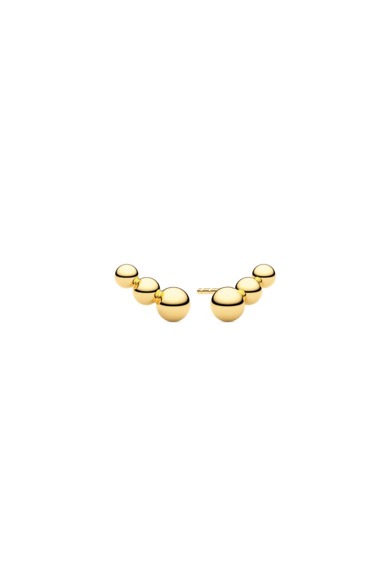 Earrings Bormio Piccolo, Main, color, 18K Gold Plated