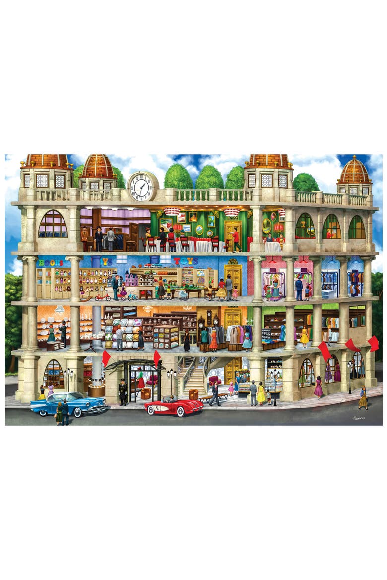 Field's Department Store 1000pc Puzzle, Alternate, color, Multicolor