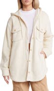 Thread & Supply Hooded Fleece Shacket