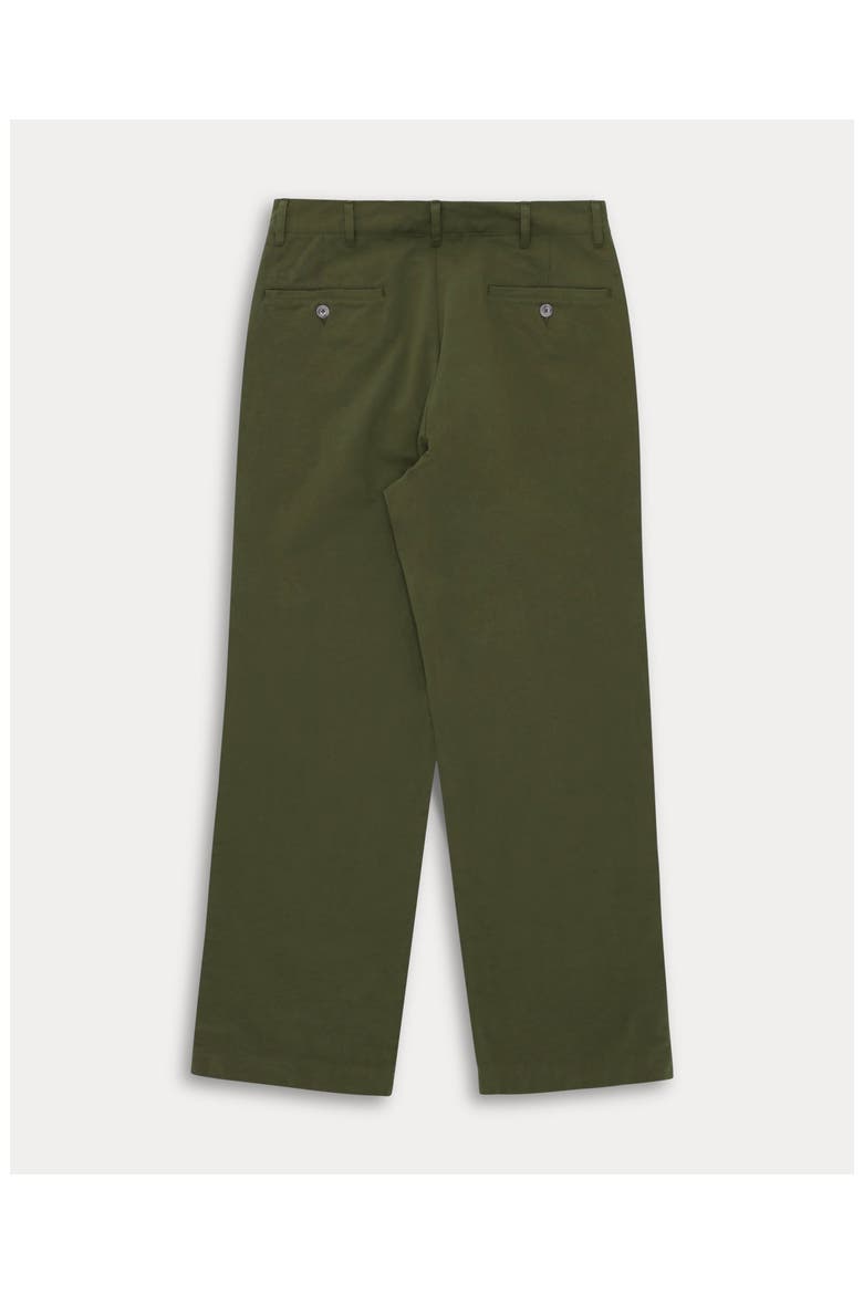 Greg Twill Trousers, Alternate, color, Military Green