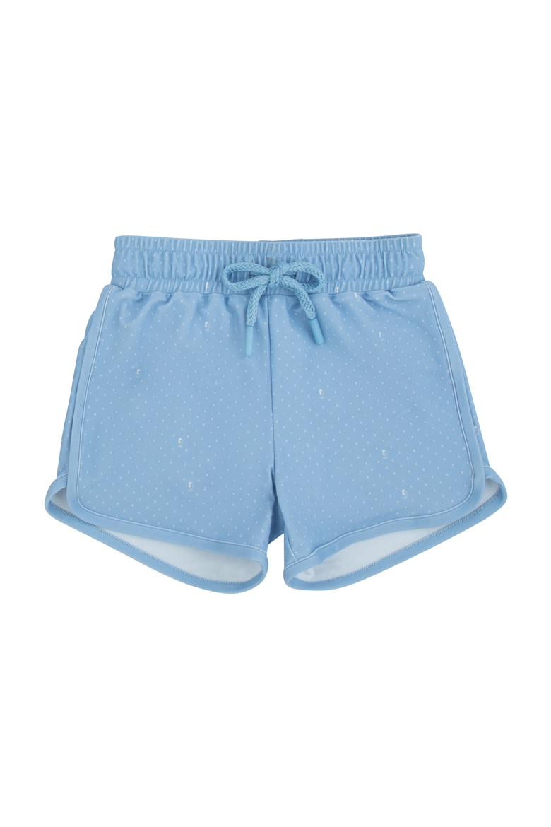 Emblem Swim Pants, Main, color, Blue Print