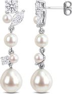 DELMAR Cultured Freshwater Pearl Drop Earrings