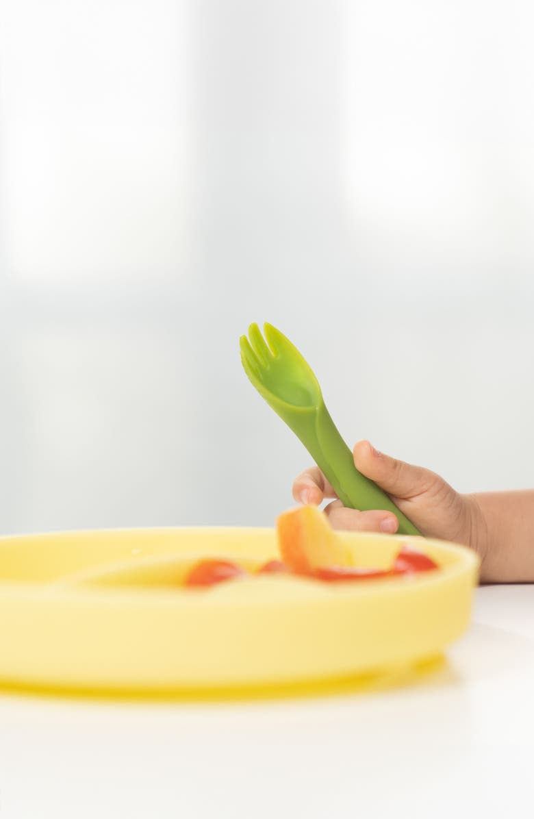 Olababy Toddler Independent Feeding Set, Alternate, color, Lemon/ Kiwi/ Kiwi