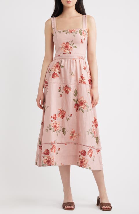 Everett Linen Midi Sundress