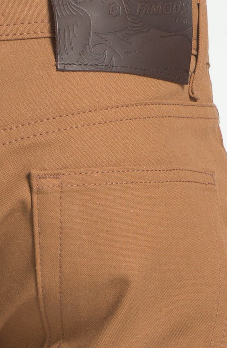 Naked & Famous Denim Weird Guy Slim Fit Selvedge Duck Canvas Jeans, Alternate, color, 