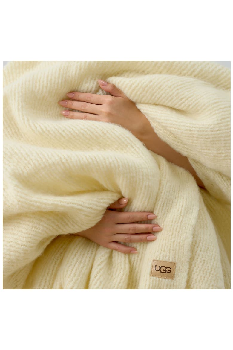 Margot Throw Blanket, Alternate, color, CHICK