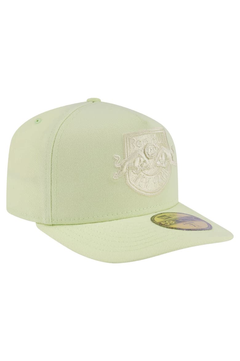 Men's New Era Green New York Red Bulls Color Pack A-Frame 59FIFTY Fitted Hat, Alternate, color, Green