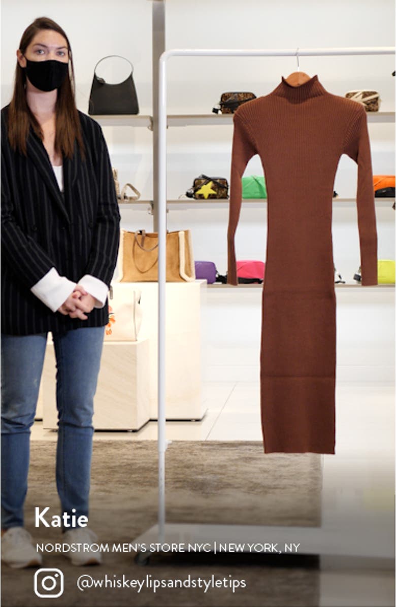 Abilene Long Sleeve Sweater Dress, sales video thumbnail