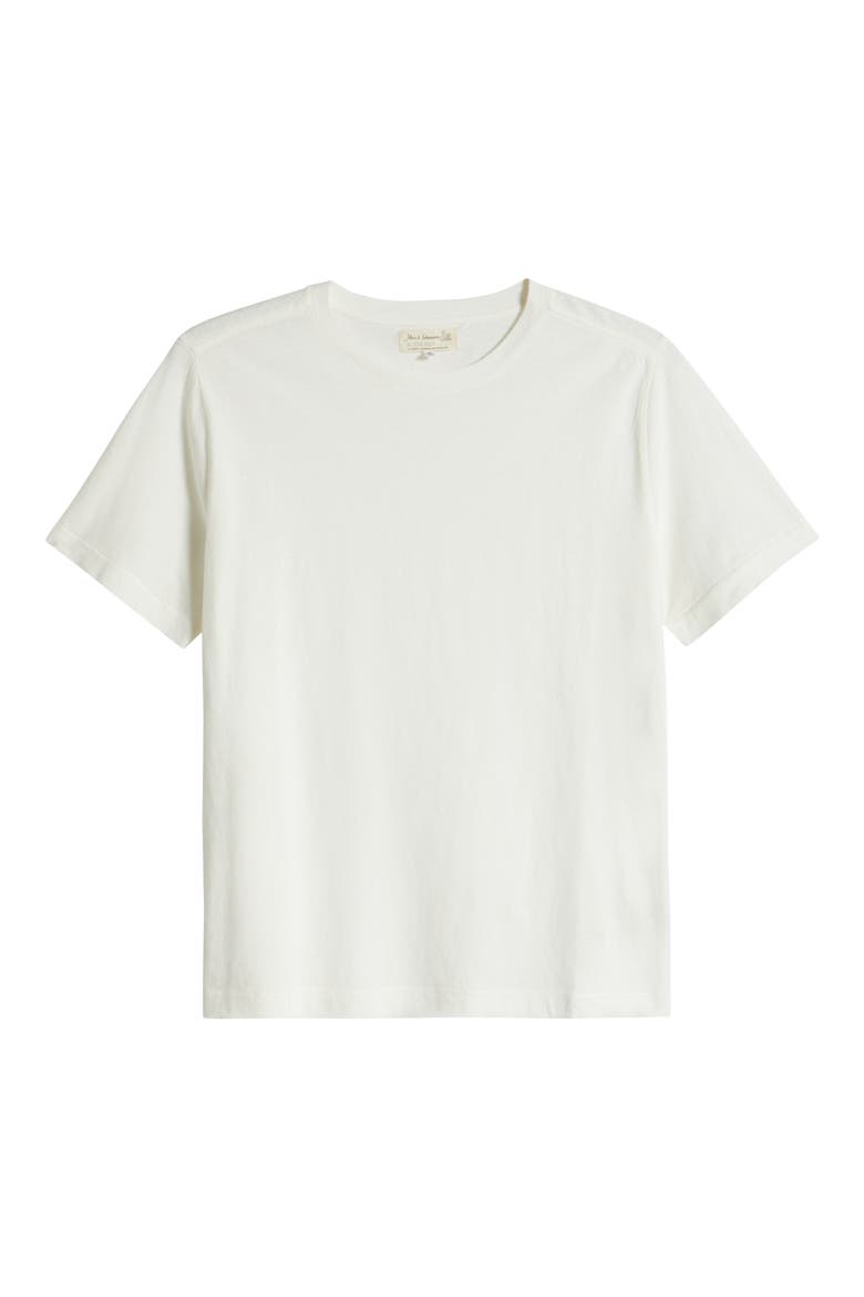 Organic Cotton & Hemp T-Shirt, Alternate, color, WHITE