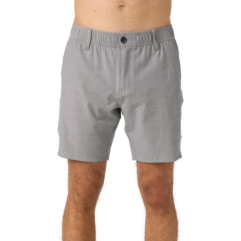 O'neill Reserve Water Repellent Shorts In Graphite