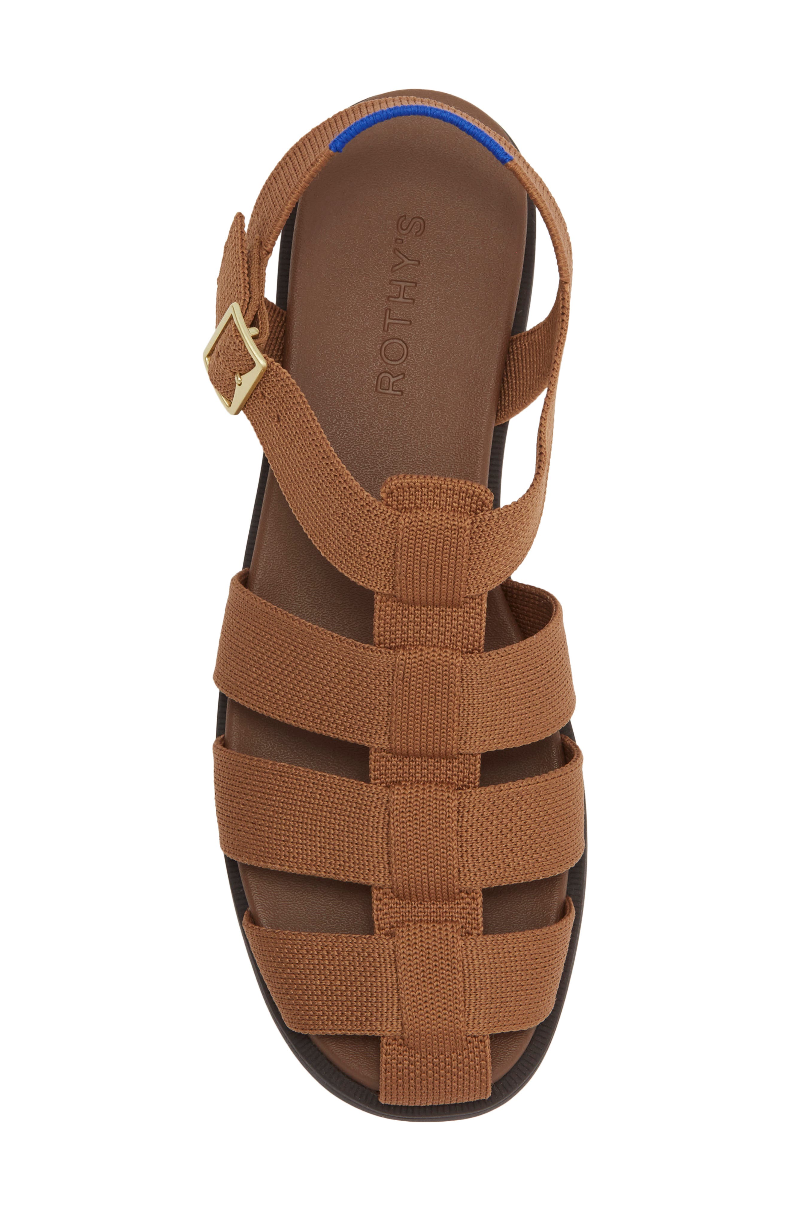 The Fisherman Sandal, Alternate, color, PECAN