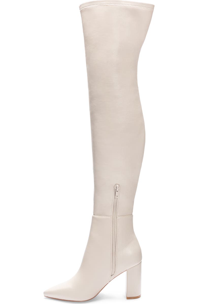 Chinese Laundry Fun Times Over the Knee Boot, Alternate, color, Cream