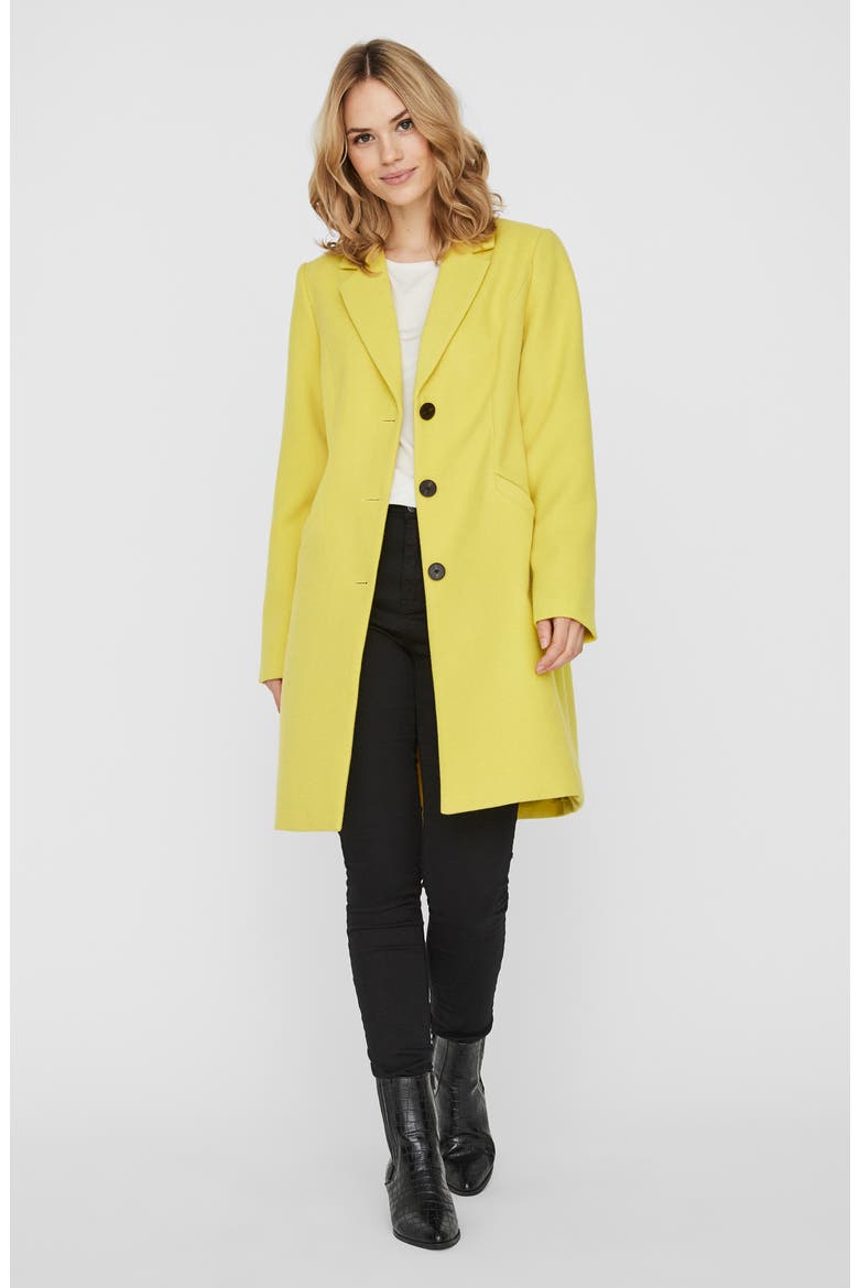 Calacindy Coat, Alternate, color, CELERY