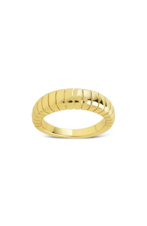 Gro Stacked Ridge Band Ring