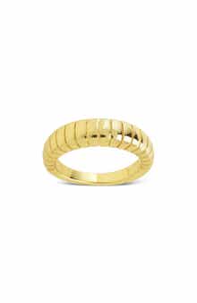 Gro Stacked Ridge Band Ring