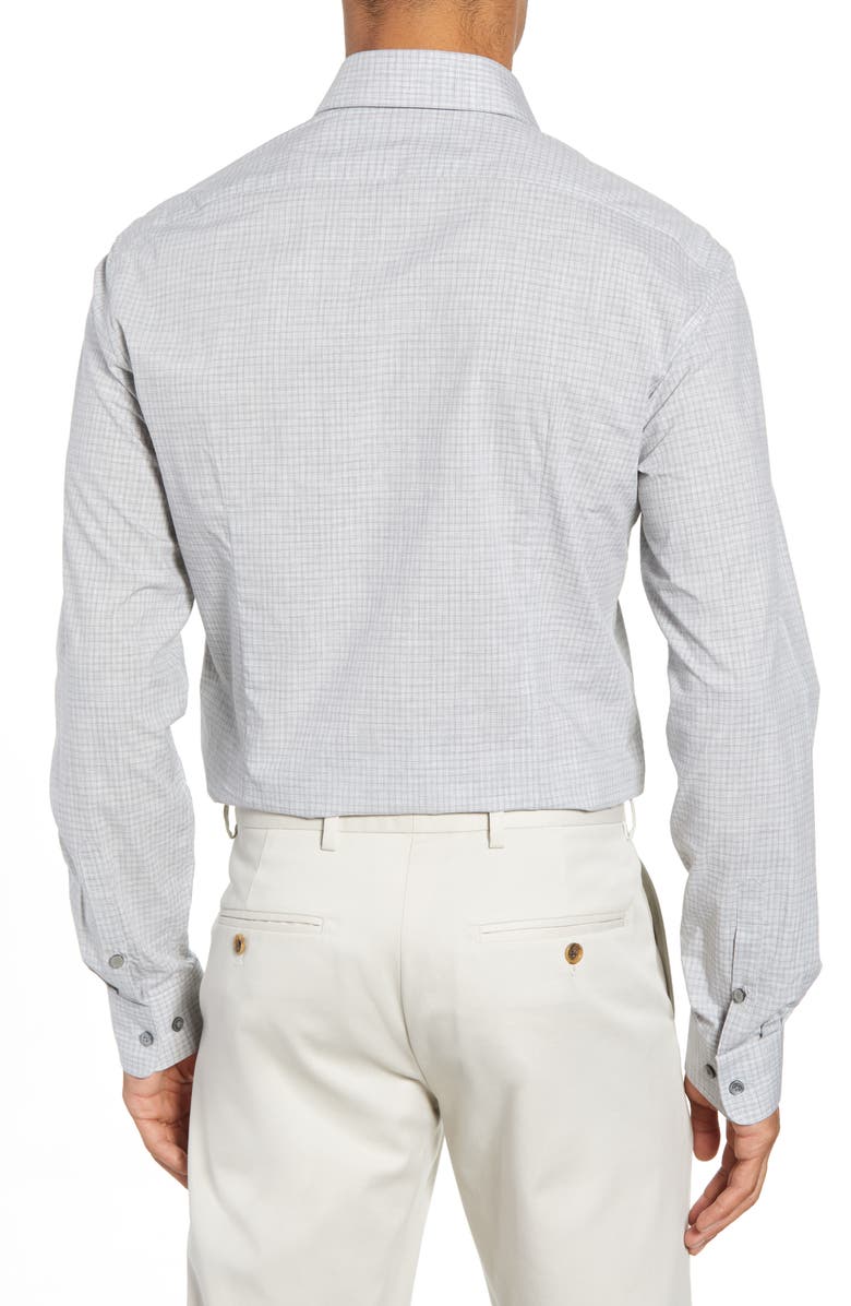 John Varvatos Star USA Slim Fit Check Dress Shirt, Alternate, color,