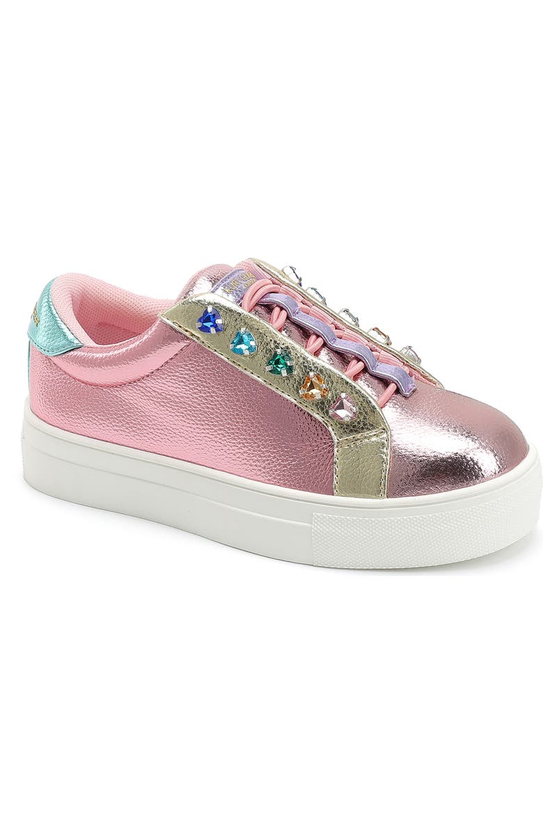 Kurt Geiger London Kids' Mini Liviah Slip-On Sneaker, Main, color, Pastel Multi