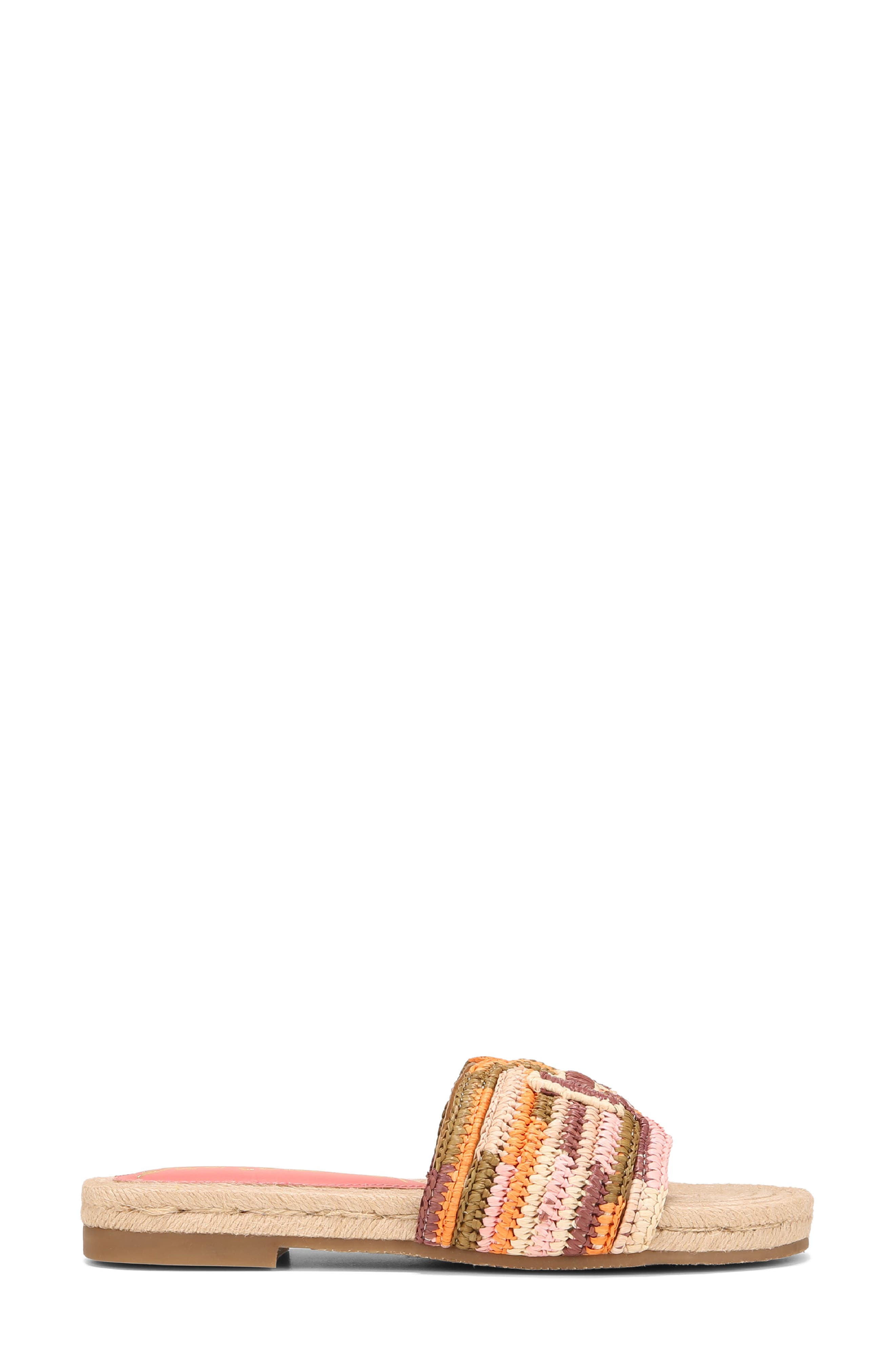 Miya Slide Sandal, Alternate, color, INDIE PINK MULTI