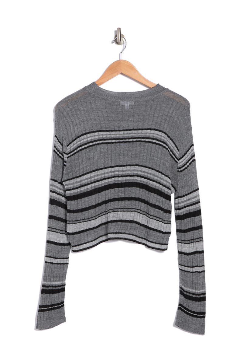 Abound Ribbed Cropped Sweater, Alternate, color, 