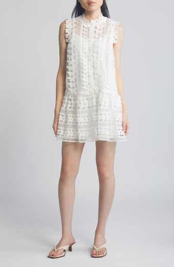 CIEBON Cara Butterfly Lace Shift Dress