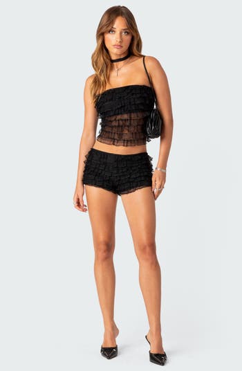 VIVANO × JURK / Ruffle Shorts