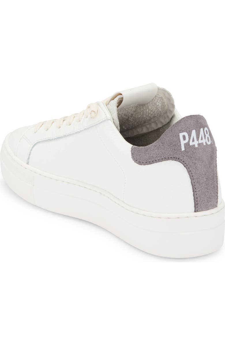 P448 Thea Platform Sneaker, Alternate, color, Bub-Green
