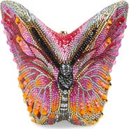 JUDITH LEIBER COUTURE Butterfly Crystal Clutch