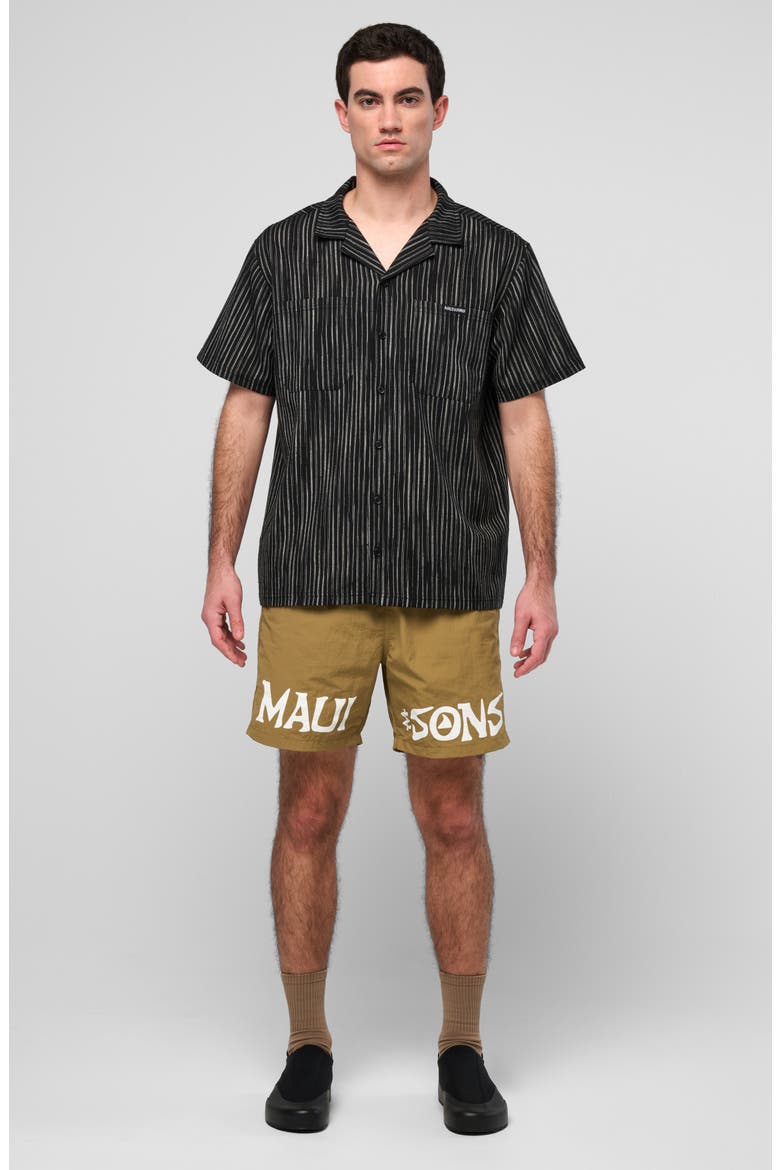 Stonewave Adventure Drawstring Shorts, Alternate, color, EARTH