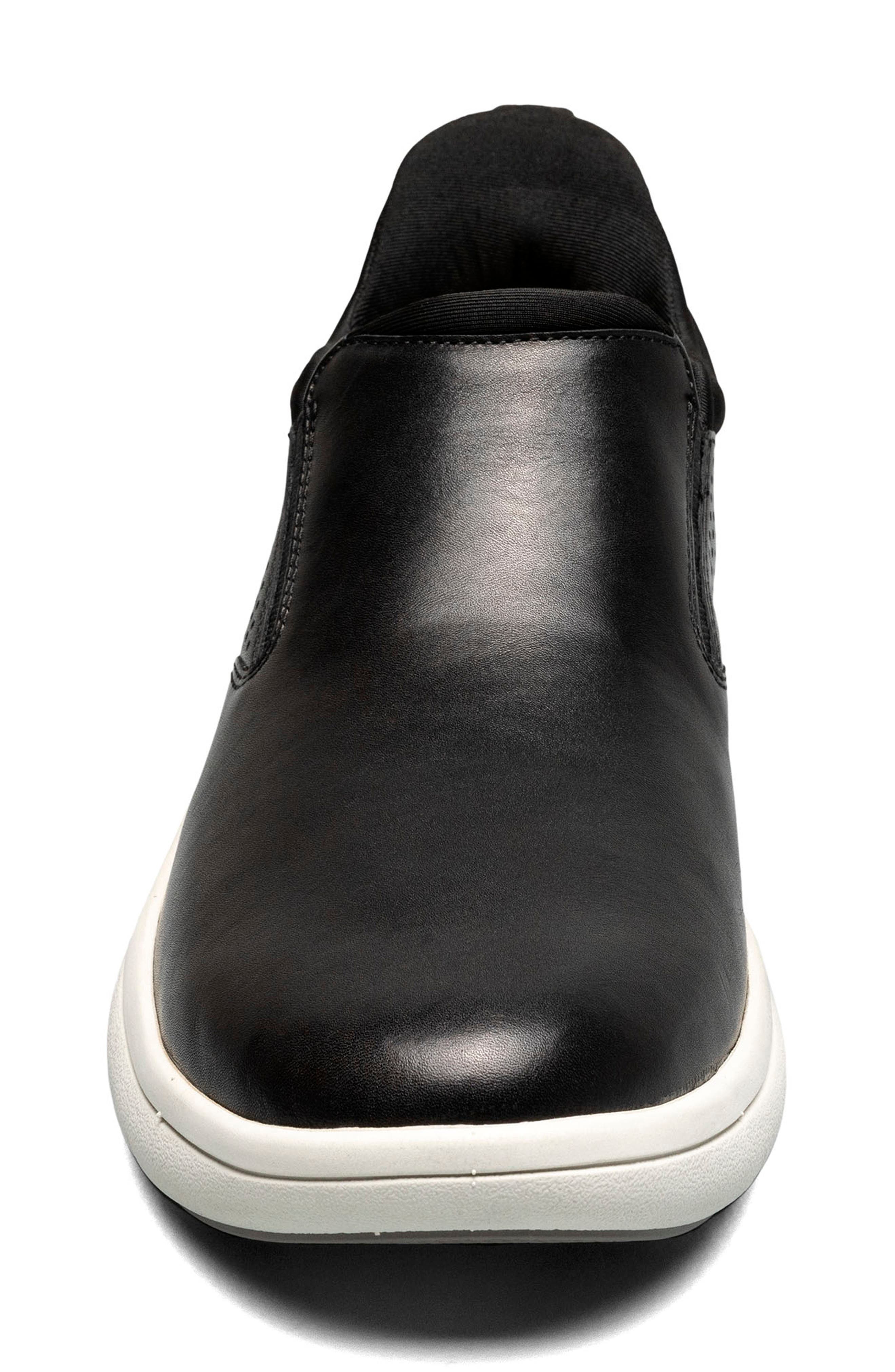Florsheim Fleet Plain Toe Sneaker, Alternate, color, Black