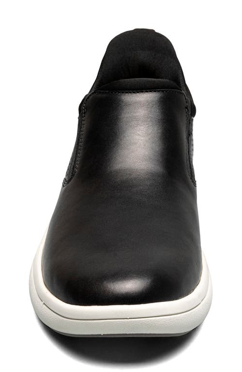 Florsheim Men's Fleet Plain Toe Slip On Sneaker In Black