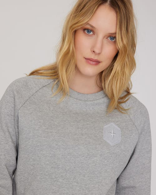 Quartz Co. Jessie | Crewneck Sweatshirt In Heather Grey