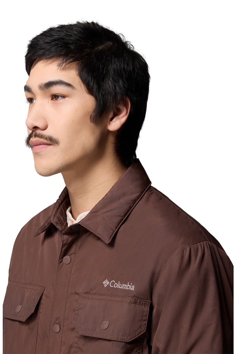 Landroamer™ Water Repellent Shirt Jacket, Alternate, color, TOBACCO