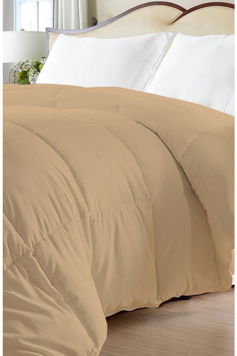 Super Soft Down Alternative Comforter, Alternate, color, CREAM