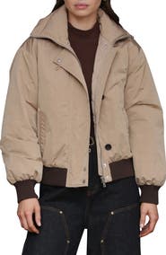 Avec Les Filles High Neck Puffer Jacket