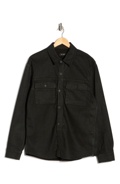 Elias Coated Shirt Jacket