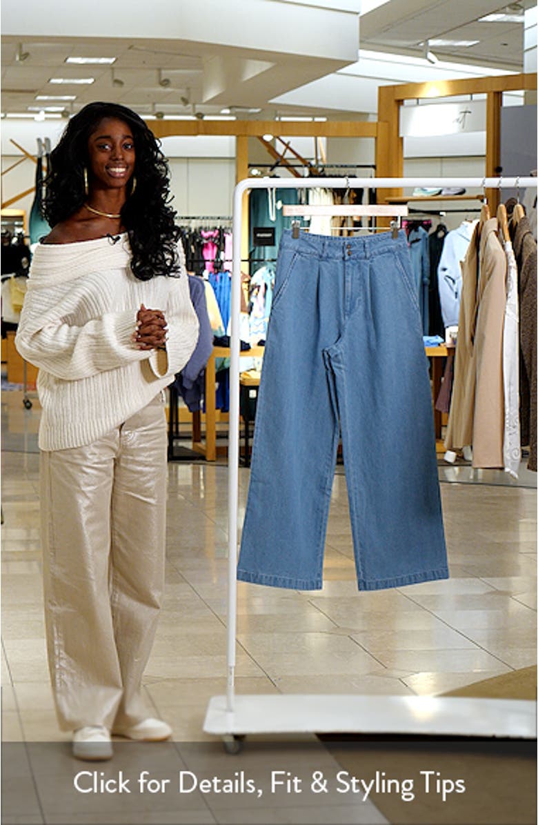 Wave Washed Denim Pants, sales video thumbnail