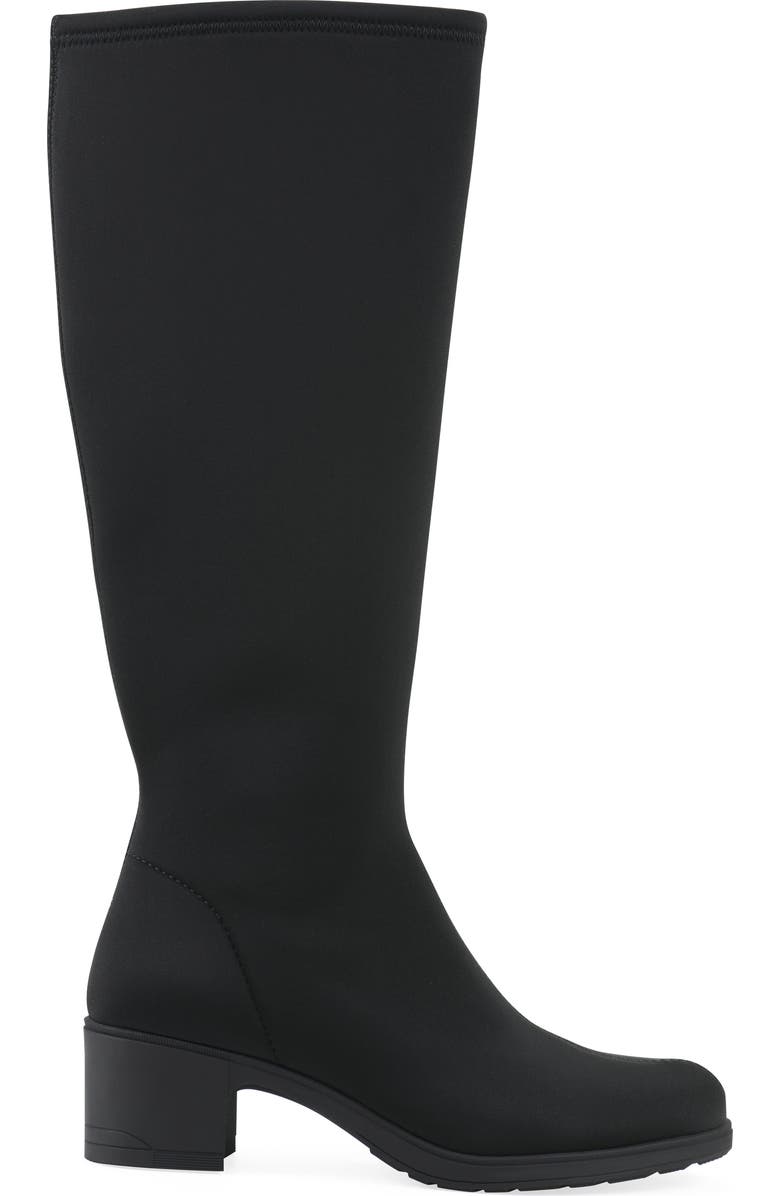 CLIFFS BY WHITE MOUNTAIN Humbert Knee High Boot, Alternate, color, Black Fabric
